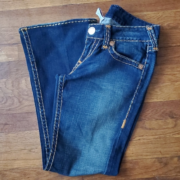 True Religion Wide Leg Jeans - Picture 6 of 9